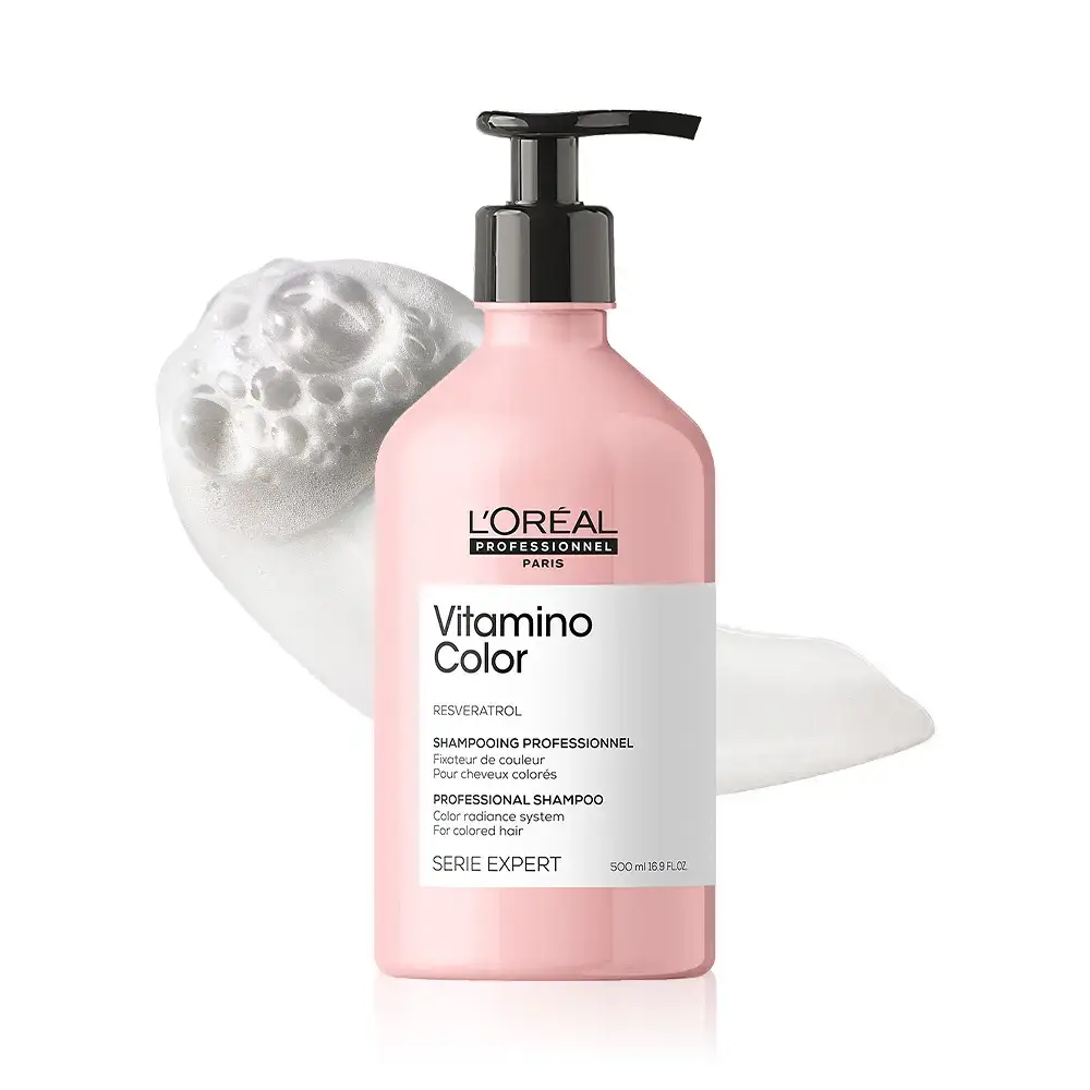 [염색유지 컬러락]로레알 프로페셔널 비타미노 컬러 샴푸 500ml